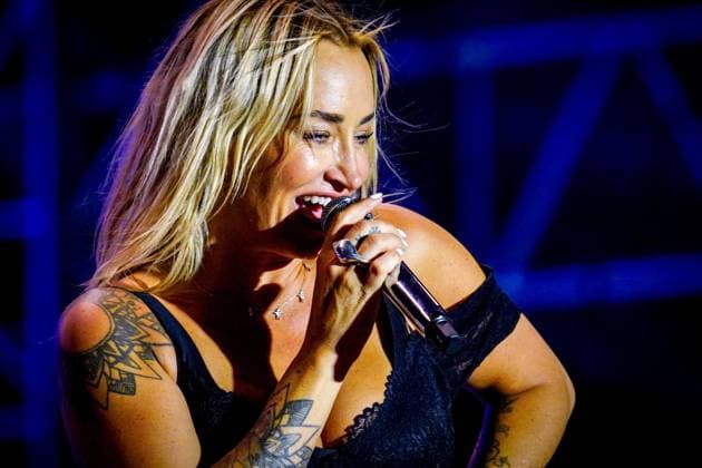 03 06 2026, Schladming, AUT, On the road in Styria, concert, SummerOpening Schladming 2026, Sarah Connor, in the picture Sarah Connor,