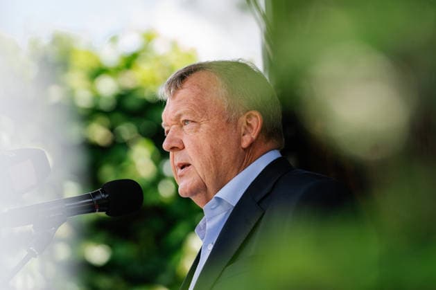Denmark Lars Loekke Rasmussen gives Constitution Day speech Foreign Minister Lars Loekke Rasmussen gives a Constitution Day speech in the garden of the Royal Library on Friday, June 5, 2026 The Moderates are holding a mini festival on Constitution Day in the garden of the Royal Library on a day that is also the party s birthday Photo Emil Nicolai  Copyright: EmilxNicolaixHelmsx spdk20260605-155109-L