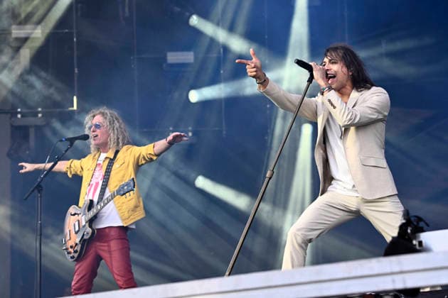 SÖLVESBORG, SWEDEN 20260605 Foreigner plays on the Festival stage during the Sweden Rock Festival on June 5, 2026 SÖLVESBORG SWEDEN x10080x  Copyright: xFredrikxSandberg TTx SWEDEN ROCK FESTIVAL 2026 20z2-j1XM48