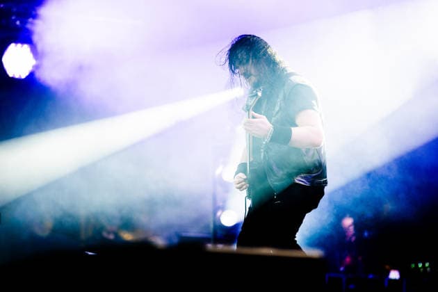 Corey Beaulieu guitar during the performance of the American heavy metal band Trivium as part of the Rock am Ring 2026 festival at the Nürburgring Nürburg Rock am Ring Rheinland Pfalz Germany