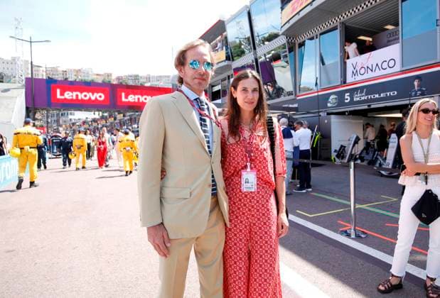 PEOPLE GP MONACO PHOTOPQR NICE MATIN Jean François Ottonello Monaco 06 06 2026 83e Grand Prix de Monaco 2026 PEOPLE Andrea et Pierre Casiraghi Monaco Formula 1 Grand Prix, on June 6, 2026 Monaco France  Copyright: xPHOTOPQR NICExMATIN MAXPPPxJeanxFrançoisxOttonellox 20260606NIM9652 20260606NIM9652
