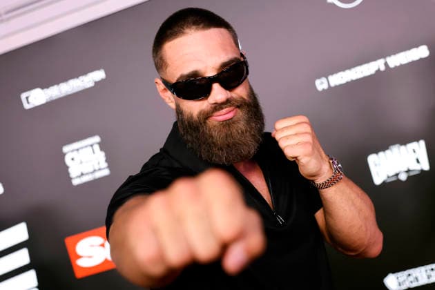 Reality star Aleks Petrovic at Fame Fighting International, the big celebrity boxing event organized by BILD and Eugen Lopez for the first time in cooperation with Misfits Boxing and British media partner The Sun at the Ostermann Arena Leverkusen, 06 06 2026 NRW Germany Copyright: xChristophxHardtx