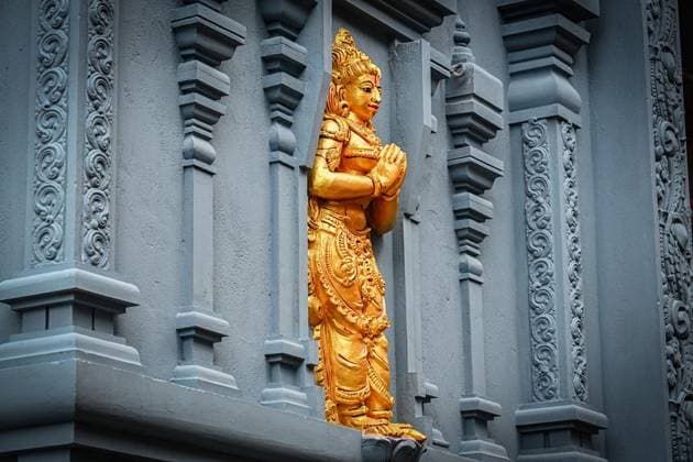 Opening Hindu Temple in Berlin FOR EDITORIAL PURPOSES ONLY EDITORIAL USE ONLY p Opening Hindu Temple in Berlin, In the Sri Ganesha Hindu Temple Berlin stand Hindu statues of gods, so-called Murtis For the opening of the Hindu temple, several days of celebrations and rituals begin, photographed on 07 06 2026 in Berlin Berlin Berlin Berlin Copyrigh Copyright: MaurizioxGambarini doc866pyjyig34bj8tva5 ,EDITORIAL USE ONLY Copyright: MaurizioxGambarini