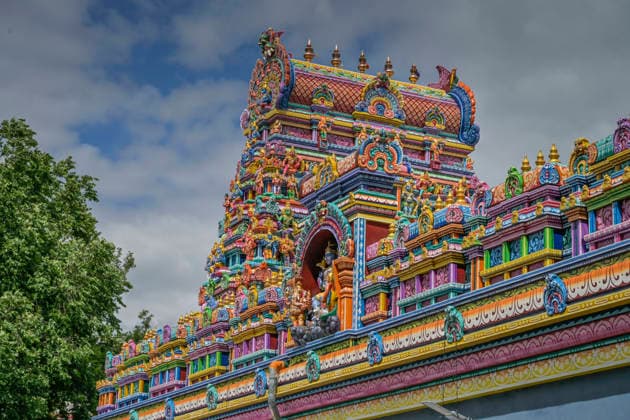 Sri Ganesha Hindu Temple, Hasenheide, Neukölln, Berlin, Germany