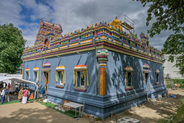 Sri Ganesha Hindu Temple, Hasenheide, Neukölln, Berlin, Germany