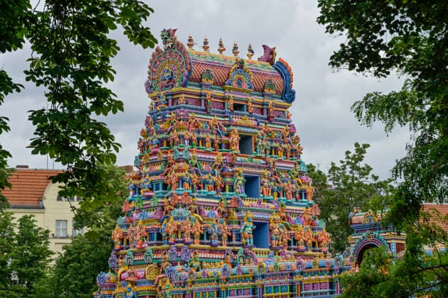 Sri Ganesha Hindu Temple, Hasenheide, Neukölln, Berlin, Germany