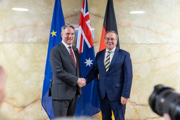 Press meeting of Defense Minister Boris Pistorius and Australian Deputy Prime Minister and Minister of Defense Richard Marles Germany, Berlin on 08 June 2026 Opening statements by Defense Minister Boris Pistorius and Australian Deputy Prime Minister and Minister of Defense Richard Marles to the press