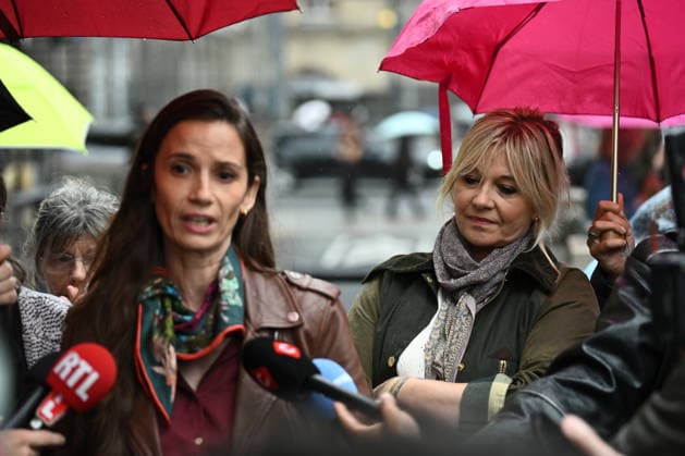 TV presenter Flavie Flament at the rally for Lyhanna in Paris on 8 June 2026. - 08 06 2026 - France Ile-de-France (region) Paris -  JulienxMattiax xLexPictorium LePictorium_0335702