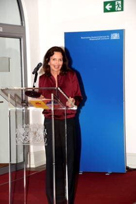 Prof. Amelie Niermeyer Director Indendin New President of the Bavarian Theater Academy August Everding Munich 09 06 2026 Salvatorplatz Bavarian State Ministry of Science and the Arts Announcement of the new presidency of the Bavarian Theater Academy August Everding Photo Munich