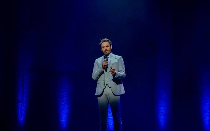 20260609 Cast- und Stueckpraesentation von Disneys Die Schoene und das Biest WIEN, OESTERREICH - 09. JUNI: Schauspieler, Saenger und Musicaldarsteller in der Rolle von -Das Biest- Dominik Hees waehrend der Cast- und Stueckpraesentation des Musical-Welterfolgs Disneys Die Schoene und das Biest im Rahmen der Vorstellung der im Herbst 2026 Premiere der neuen Produktion der Vereinigten Buehnen Wien (VBW) und der SolistInnen mit einem exklusiven musikalischen Einblick im Rainmund Theater am 09. Juni 2026 Raimund Theater in Wien, Oesterreich. 260609_SEPA_17_029 Copyright: xIsabellexOuvrardx SEPAxMedia