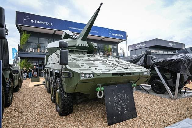 International Aerospace Exhibition ILA FOR EDITORIAL PURPOSES ONLY EDITORIAL USE ONLY p Rheinmetall Copyright: MaurizioxGambarini doc867qpz9czg82862j9bb ,EDITORIAL USE ONLY Copyright: MaurizioxGambarini