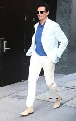 New York NY June 08: Hugh Jackman on Good Morning America to talk about new movie The Death of Robinhood in New York. June 08, 2026. Copyright: xRW Mediapunchx