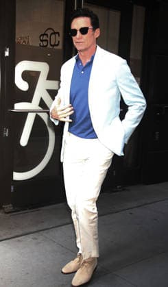 New York NY June 08: Hugh Jackman on Good Morning America to talk about new movie The Death of Robinhood in New York. June 08, 2026. Copyright: xRW Mediapunchx