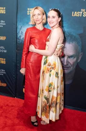 June 9, 2026, Bronx, New York, USA: Mickey Sumner and Lena Hall attend Opening night for The Last Ship musical starring Sting and Shaggy at Metropolitan Opera in New York, NY on June 9, 2026. Bronx USA  - ZUMAr339 20260609_znp_r339_061 Copyright: xLevxRadinx