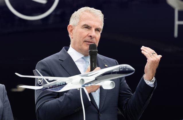 10 06 2026, xjrdrx, Economy ILA Berlin, International Aerospace Exhibition, f l Carsten Spohr Chairman Lufthansa Berlin