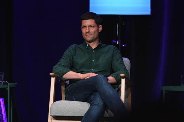 Journalist and author Ronen Steinke speaks at Phil Cologne, an international festival of philosophy