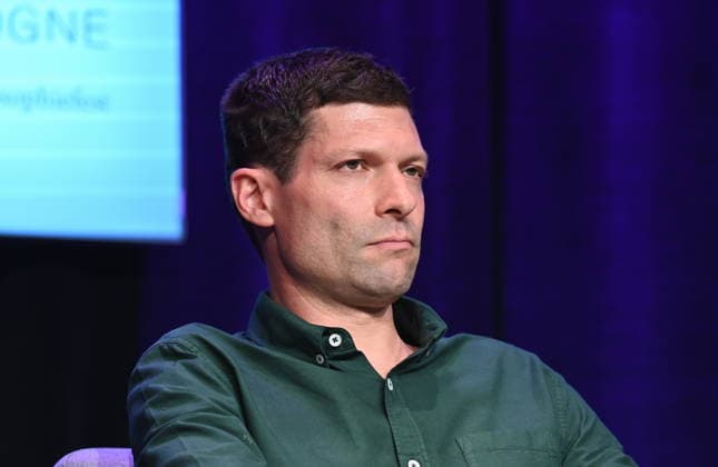 Journalist and author Ronen Steinke speaks at Phil Cologne, an international festival of philosophy