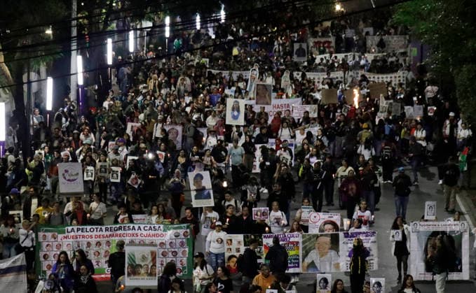 June 10, 2026, Mexico City, Mexico City, mexico: Dozens of searching mothers from ten states across the country are seeking to reach Banorte Stadium to demand that their requests be addressed. Mexico City mexico  - ZUMAt178 20260610_zip_t178_021 Copyright: xNadiaxTecuapetlax
