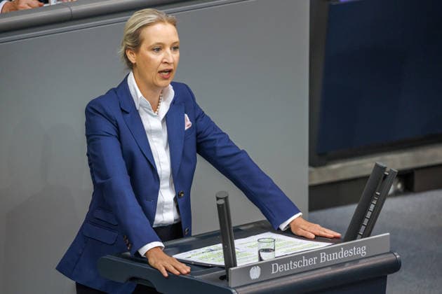 Bundestag Alice Weidel AfD in the German Bundestag on 11 06 26 in Berlin Berlin Berlin Germany Bundestag