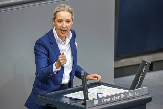 Bundestag Alice Weidel AfD in the German Bundestag on 11 06 26 in Berlin Berlin Berlin Germany Bundestag