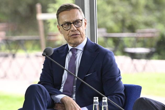 LKS 20260611 Finnish President Alexander Stubb attends the Session I: Discussions with the Presidents of the annual Kultaranta Talks at the President s summer residence Kultaranta in Naantali, Finland, on June 11, 2026. The theme of this year’s discussions on foreign and security policy is A World in Transition - Global, Regional and Local Perspectives. - ANTTI AIMO-KOIVISTO Naantali Finland  Copyright: xAnttixAimo-Koivistox EuAFc77iYBs