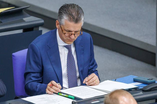 Bundestag Thorsten Frei CDU , Minister of the Chancellery in the German Bundestag on 11 06 26 in Berlin Berlin Berlin Germany Bundestag