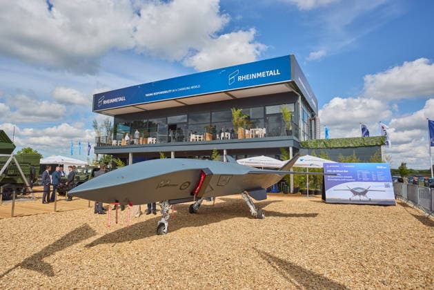 Boeing Rheinmetall MQ 28 Ghost Bat ILA 2026 International Aerospace Exhibition 2026 at Berlin Brandenburg Airport BER Willy Brandt on 11 06 2026 ILA 2026