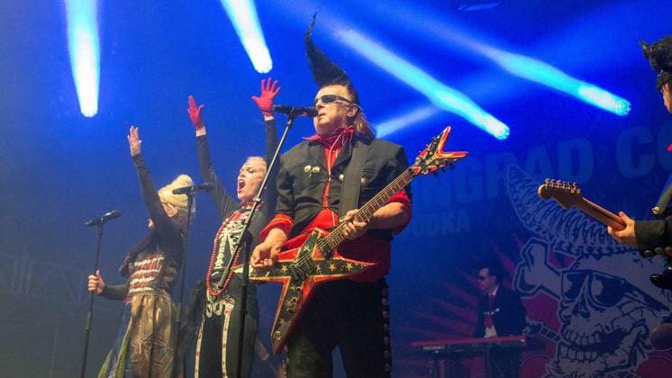 Jokerfest Thunderbike FOR EDITORIAL PURPOSES ONLY EDITORIAL USE ONLY p Leningrad Cowboys perform at the Thunderbike Jokerfest in Hamminkeln on Saturday, 13 06 2026 Germany NRW Hamminkeln Copyright ChristianxCreon Copyright: ChristianxCreon doc869yc9503k6cncy11zvf ,EDITORIAL USE ONLY Copyright: ChristianxCreon