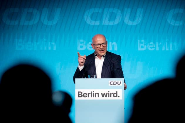 Kai Wegner, Spitzenkandidat CDU Berlin DEU, Deutschland, Germany,