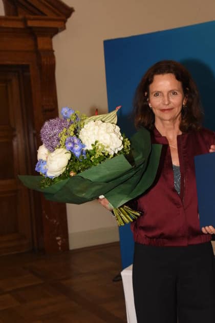Prof. Amelie Niermeyer Director Indendin New President of the Bavarian Theater Academy August Everding Science and Arts Minister Markus Blume Munich 09 06 2026 Salvatorplatz Bavarian State Ministry of Science and the Arts Announcement of the new presidency of the Bavarian Theater Academy August Everding Photo Bern Lindenthaler Munich