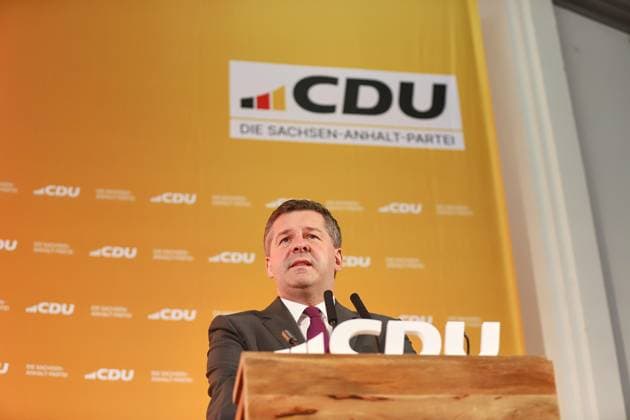 Dessau Roßlau, Saxony-Anhalt, Germany, 13 06 2026 Event Center Golf Park Dessau 34 State Party Conference of the CDU Saxony-Anhalt Minister President Sven Schulze Copyright: xdtsxNachrichtenagenturx dts_122852