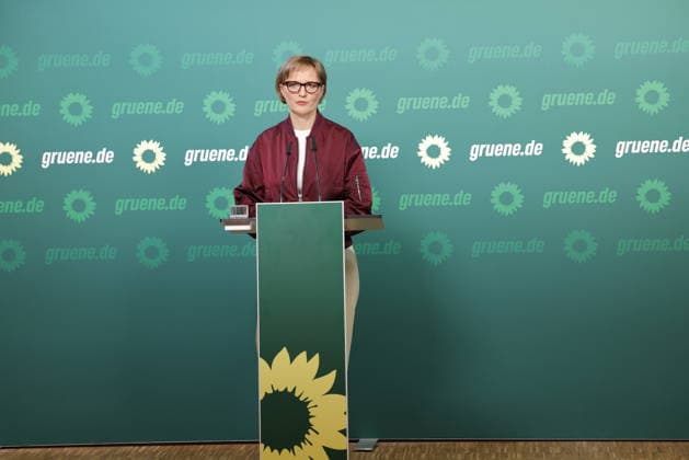 Germany, Berlin, Press conference with Franziska Brantner, Federal Chair of BÜNDNIS 90 The Greens ,detected_source_language
