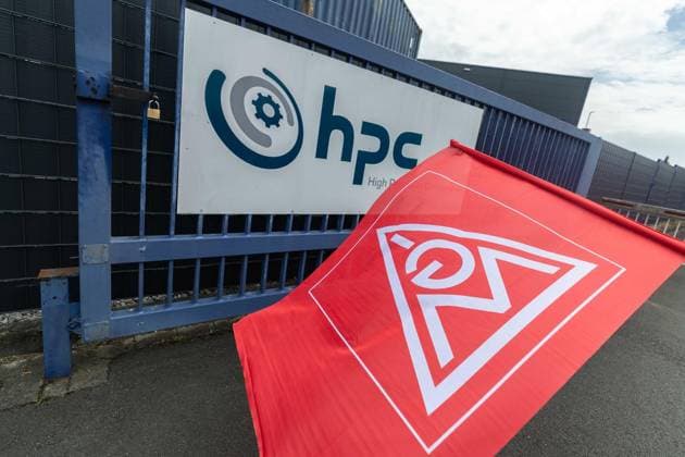 IG Metall warning strike due to HPCs bankruptcy FOR EDITORIAL USE ONLY EDITORIAL USE ONLY p IG Metall warning strike due to HPC’s bankruptcy on June 16, 2026, in Witten Witten Copyright JonasxRichter,detected_source_language Copyright: JonasxRichter doc86bcizh3xj43cfcvpa8 ,EDITORIAL USE ONLY Copyright: JonasxRichter