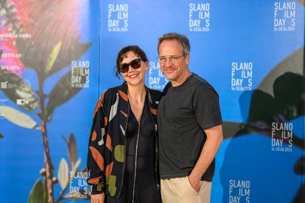 Croatia, Dubrovnik, Slano, 160626. The Slano Film Days festival opened, and on that occasion a Meeting with Guests and a grand opening were organized in the unique ambiance of the Prince s Palace. In the photo: Maggie Gyllenhaal, Peter Sarsgaard. Photo: Tonci Plazibat CROPIX Dubrovnik Croatia Copyright: xxToncixPlazibatx slano_film50-160626
