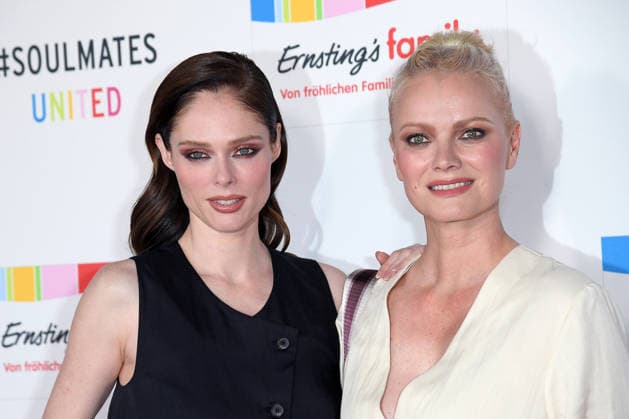 Coco Rocha and Franziska Knuppe at the ERNSTING™S FAMILY FASHION SHOW FALL WINTER 2026 at the Empire Riverside Hotel in Hamburg on June 16, 2026 ,detected_source_language