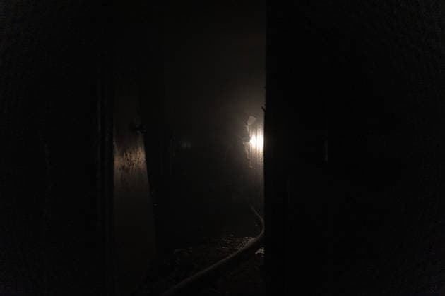 Ukrainian firefighters battle blaze after Russian drone strike in Druzhkivka DRUZHKIVKA, UKRAINE - JUNE 17: A Ukrainian firefighter works inside a smoke-filled residential building following a Russian drone attack in Druzhkivka, Ukraine, on June 17, 2026. Diego Herrera Carcedo Anadolu Ukraine Donetsk. Editorial use only. Please get in touch for any other usage.  Copyright: x2026xAnadoluxDiegoxHerreraxCarcedox