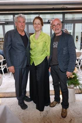ICON Summer Dinner 2026, Reception with Markus Imboden, Martina Gedeck, and Christian Berkel ICON Summer Dinner 2026, Seated Dinner at Hotel Roomers, Steinplatz, Berlin, Date Copyright: xEventpress Kratschx