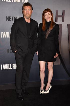 NEW YORK, NY - JUNE 17: Sam Worthington and Britt Lower at the Netflix premiere the New Harlan Coben series, I Will Find You on June 17, 2026 at The Plaza Hotel in New York City. Copyright: xmpi099 MediaPunchx