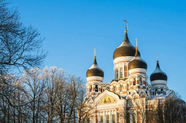 Facade of the Alexander Nevsky Cathedral in Tallinn Copyright: xbreeze09x Panthermedia71840854.jpg