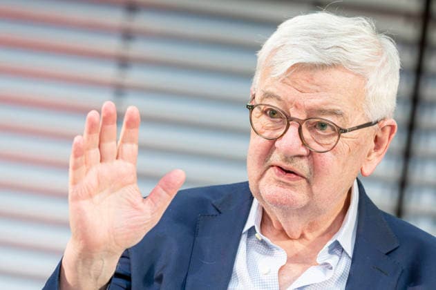 Joschka Fischer, EUR, Germany, Berlin, June 19, 2026 Joschka Fischer at the opening of the Hertie Summit We Need to Talk About Democracy at the Allianz Forum Berlin,detected_source_language