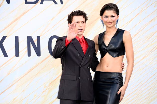 Tom Holland and Zendaya at the fan event for the movie Spider-Man Foto:xN.xKubelkax xFuturexImagex spiderman_berlin_6617
