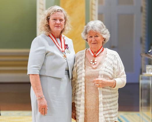 June 25, 2026, Ottawa, On, Canada: Governor General Louise Arbour invests The Honourable Janice Charette, of Ottawa, as an Officer of the Order of Canada during a Presentation of Canadian Honours at Rideau Hall in Ottawa, on Thursday, June 25, 2026. Ottawa Canada  - ZUMAc35_ 20260625_zaf_c35_027 Copyright: xChrisxTanouyex