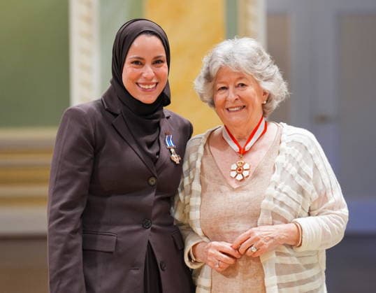 June 25, 2026, Ottawa, On, Canada: Governor General Louise Arbour presents Alaa Mohamed Murabit, of Saskatoon, with the Meritorious Service Decorations (Civil Division) during a Presentation of Canadian Honours at Rideau Hall in Ottawa, on Thursday, June 25, 2026. Ottawa Canada  - ZUMAc35_ 20260625_zaf_c35_029 Copyright: xChrisxTanouyex