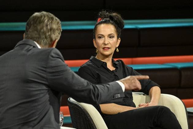 Markus Lanz with Güner Yasemin Balci on June 26, 2026 Markus Lanz and Güner Yasemin Balci on June 16, 2026, on *Markus Lanz*, ZDF TV, talk show, Germany, German, German man, German woman, author, journalist, integrati