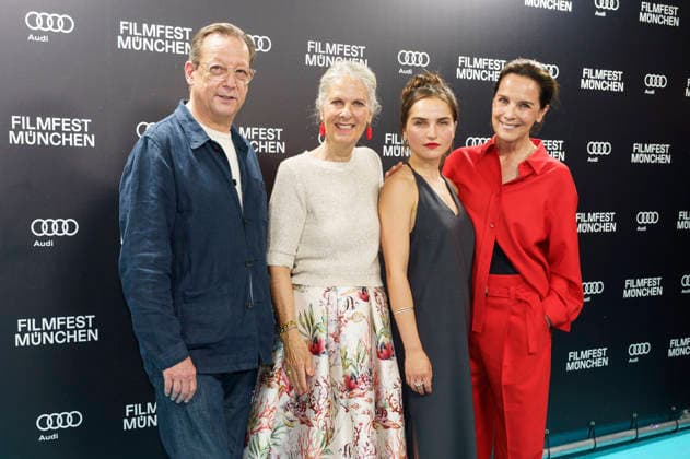 Matthias Brandt, Doris Zander, Clara Vogt, and Desiree Nosbusch at the premiere of the ARD film *A Night in Bangkok* at the 43rd Munich Film Festival 2026 at the Gloria Galast in Munich, June 30, 2026 Foto:xN.xKolinzx xFuturexImagex bangkok_6614