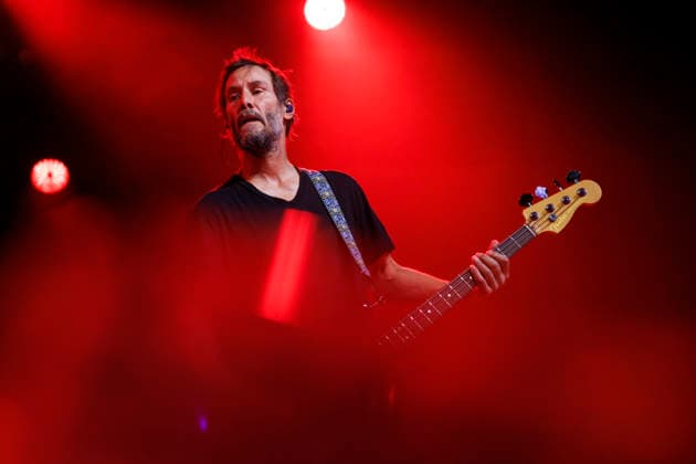 Bassist and actor Keanu Reeves of the band Dogstar at their concert at Carlswerk Victoria in Cologne, July 1, 2026, North Rhine-Westphalia, Germany Copyright: xChristophxHardtx
