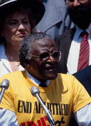 RECORD DATE NOT STATED Desmond Mpilo Tutu, South African Anglican cleric and theologian Desmond Mpilo Tutu (born 1931); South African Anglican cleric and theologian, known for his work as an anti-apartheid and human rights activist. He was the Bishop of Johannesburg from 1985 to 1986 and then the Archbishop of Cape Town from 1986 to 1996. Editorial use only. All other uses to be cleared with the copyright owner (World History Archive), in advance., WHA_179_0909.jpg, Desmond Tutu; South Africa; Anglican; cleric; theologian; anti-apartheid; human rights activist; Bishop of Johannesburg; Archbishop of Cape Town; apartheid; Nobel Peace Prize; reconciliation; social justice; equality; activism; African leader; civil rights; inspirational figure; Copyright: xWorldxHistoryxArchivex