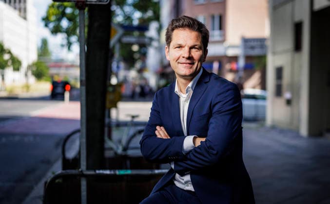 Steffen Krach, the SPD s top candidate in Berlin, photographed during an interview at the SPD s state headquarters in Berlin-Wedding, Berlin, Germany Copyright: xThomasxKoehlerx