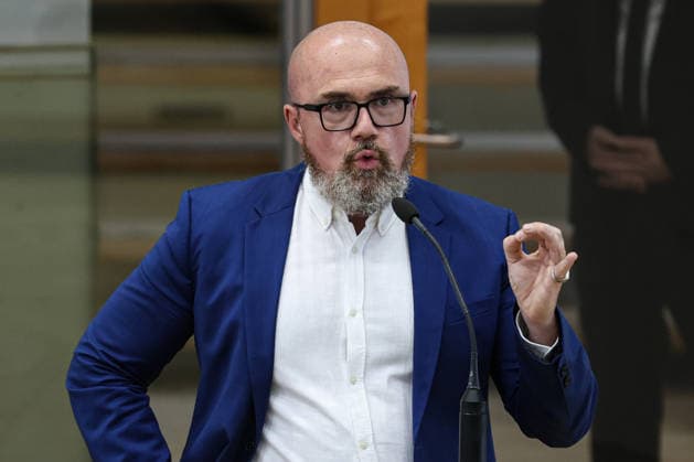 Dr. Hans Thomas Tillschneider, AfD, State Parliament Session in the State Parliament of Saxony-Anhalt