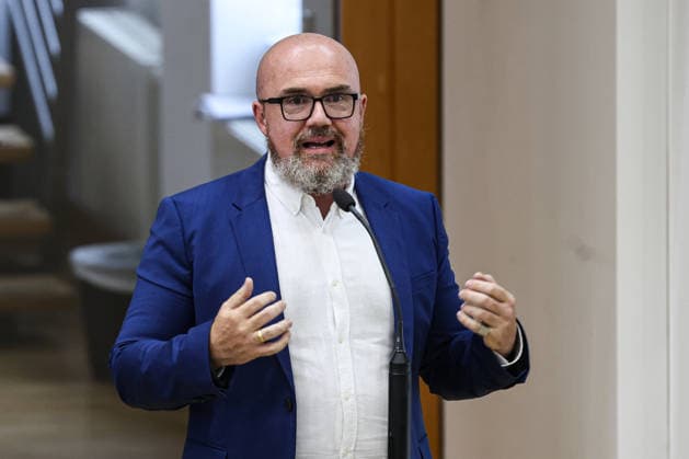 Dr. Hans Thomas Tillschneider, AfD, State Parliament Session in the State Parliament of Saxony-Anhalt